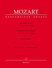 Mozart W. A.: Koncert G dur KV 313