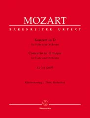 Mozart W. A.: Koncert D dur pro flétnu KV 314