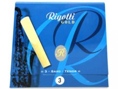 Plátek RIGOTTI GOLD, saxofon tenor, balení 3 ks