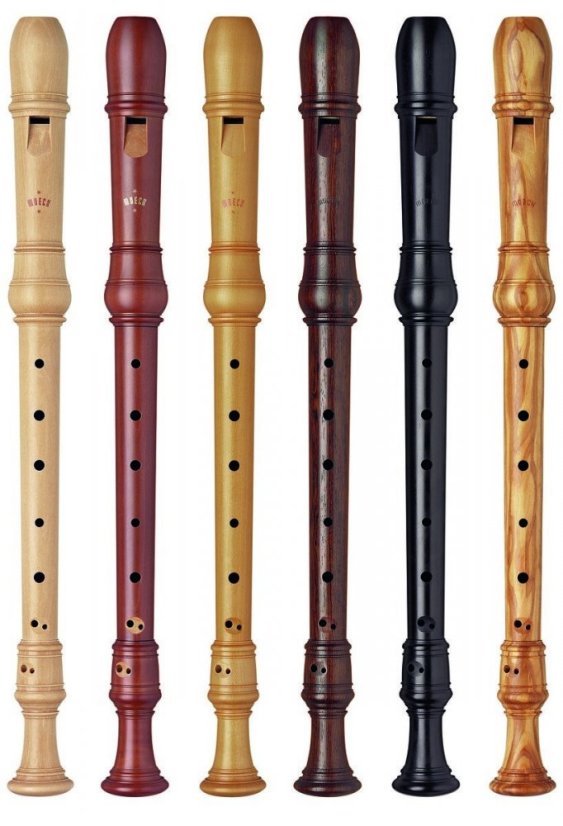 MOECK Altová zobcová flétna Rottenburgh - růžové dřevo 4308