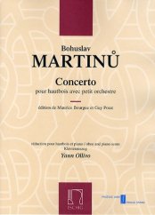 Bohuslav Martinů - Concerto for Oboe and small orchestra: for oboe & piano