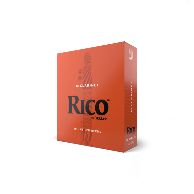 RICO Bb klarinet, tvrdost 3.5 - 10 BOX