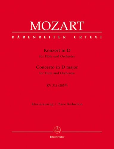 Mozart W. A.: Koncert D dur pro flétnu KV 314