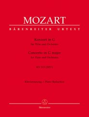 Mozart W. A.: Koncert G dur KV 313