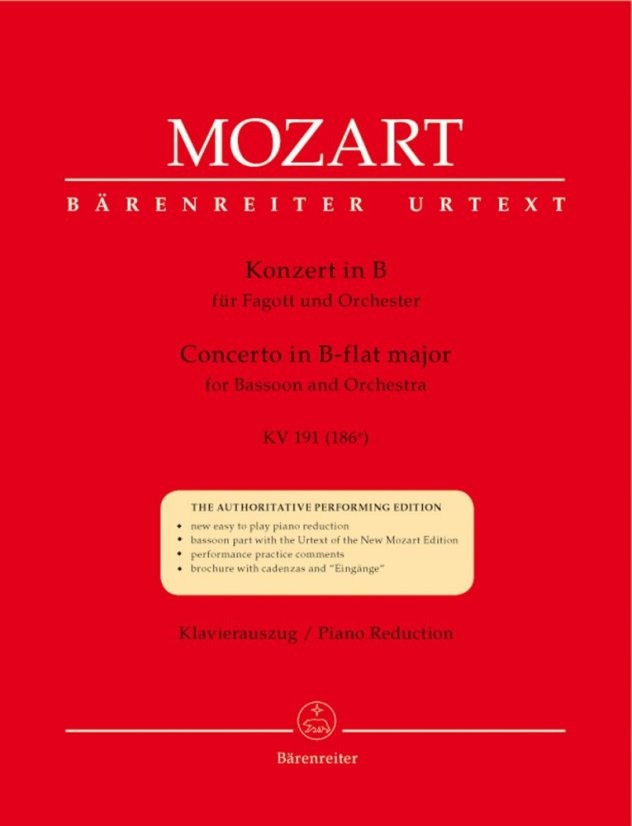 Mozart W. A.: Koncert B dur pro fagot